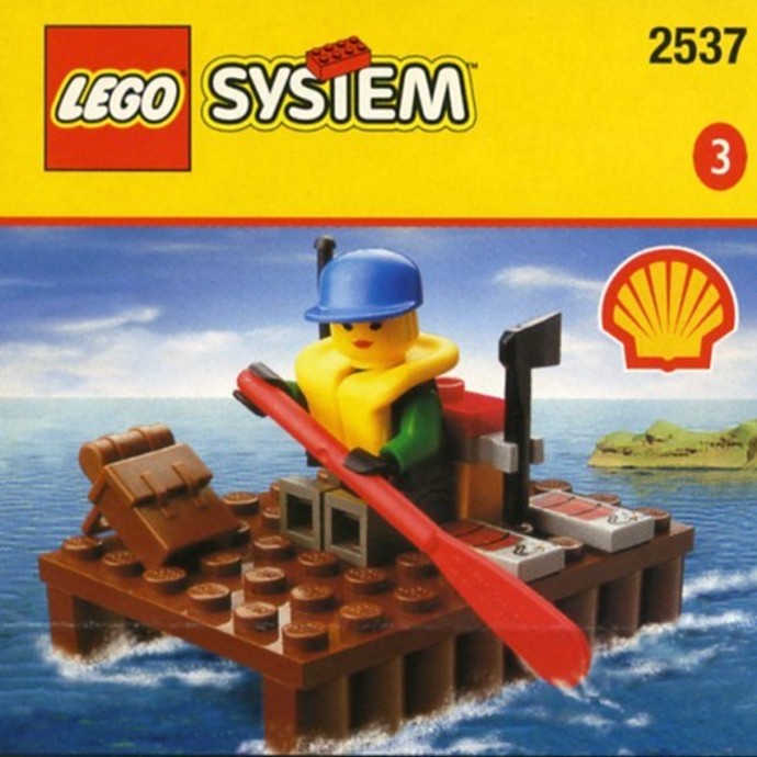 Конструктор LEGO (ЛЕГО) Town 2537 Extreme Team Raft