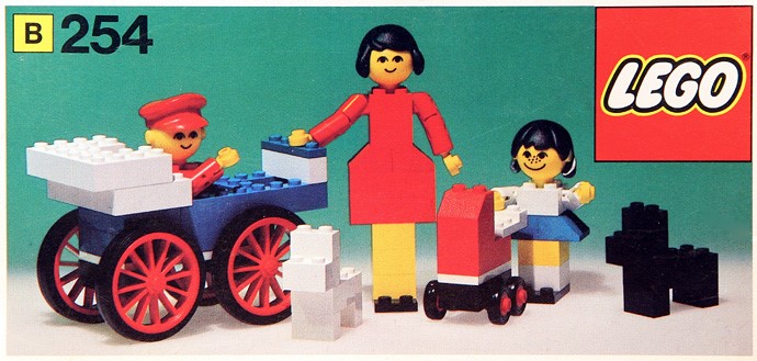 Конструктор LEGO (ЛЕГО) Building Set with People 254 Family