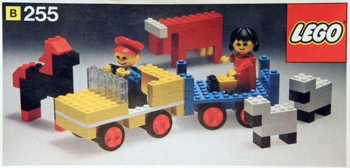 Конструктор LEGO (ЛЕГО) Building Set with People 255 Farming Scene