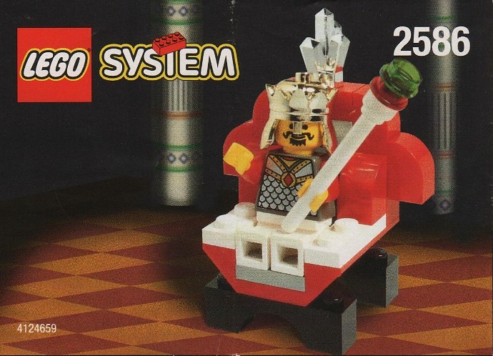 Конструктор LEGO (ЛЕГО) Castle 2586 The Crazy LEGO King