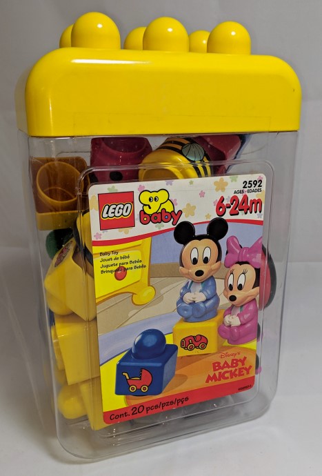 Конструктор LEGO (ЛЕГО) Baby 2592 Baby Mickey & Baby Minnie