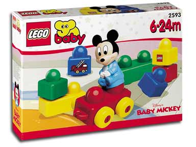 Конструктор LEGO (ЛЕГО) Baby 2593 Baby Mickey