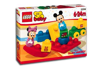 Конструктор LEGO (ЛЕГО) Baby 2594 Baby Mickey & Baby Minnie Playground