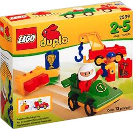 Конструктор LEGO (ЛЕГО) Duplo 2599 Racing Team