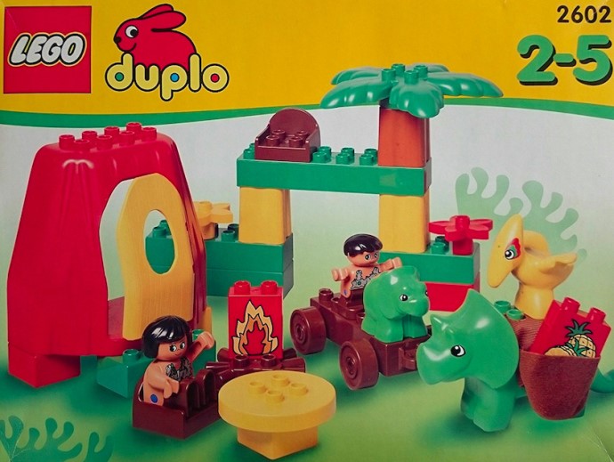 Конструктор LEGO (ЛЕГО) Duplo 2602 Dinosaurs Family Home
