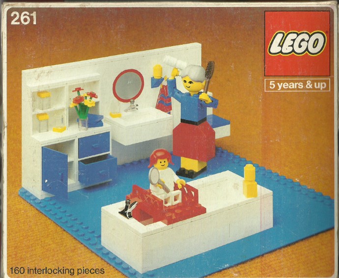 Конструктор LEGO (ЛЕГО) Homemaker 261 Bathroom