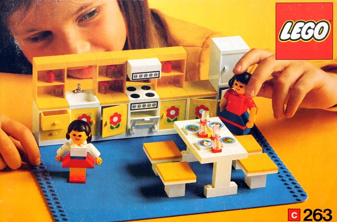 Конструктор LEGO (ЛЕГО) Homemaker 263 Kitchen