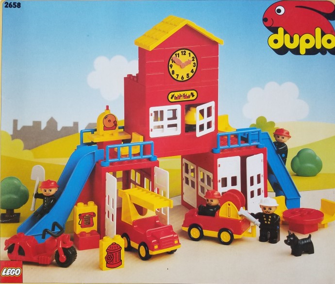 Конструктор LEGO (ЛЕГО) Duplo 2658 Fire Station
