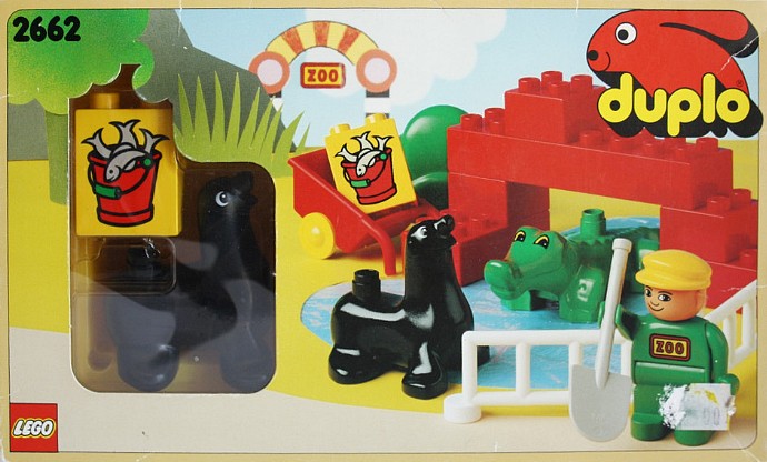 Конструктор LEGO (ЛЕГО) Duplo 2662 Crocodile and Sea Lion