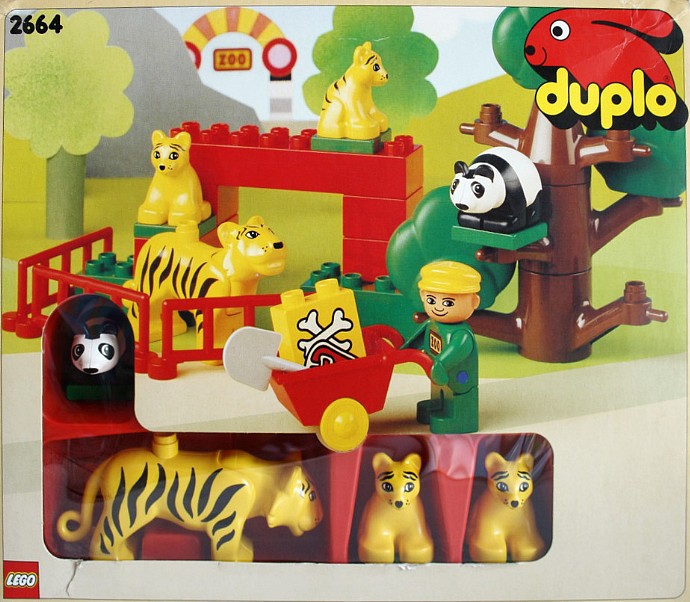 Конструктор LEGO (ЛЕГО) Duplo 2664 Tiger and Panda Family
