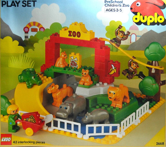 Конструктор LEGO (ЛЕГО) Duplo 2668 African Animals