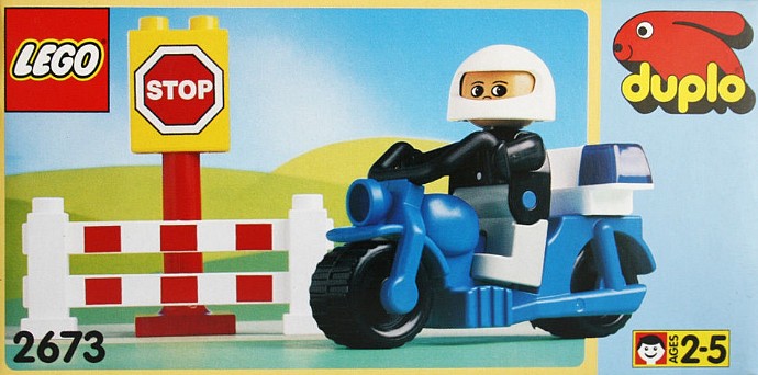 Конструктор LEGO (ЛЕГО) Duplo 2673 Motorcycle Patrol