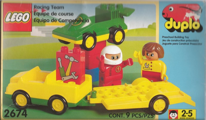 Конструктор LEGO (ЛЕГО) Duplo 2674 Racing Team