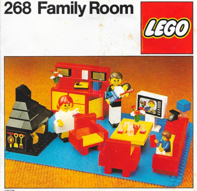 Конструктор LEGO (ЛЕГО) Homemaker 268 Family Room