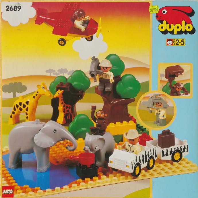 Конструктор LEGO (ЛЕГО) Duplo 2689 Savannah Animals