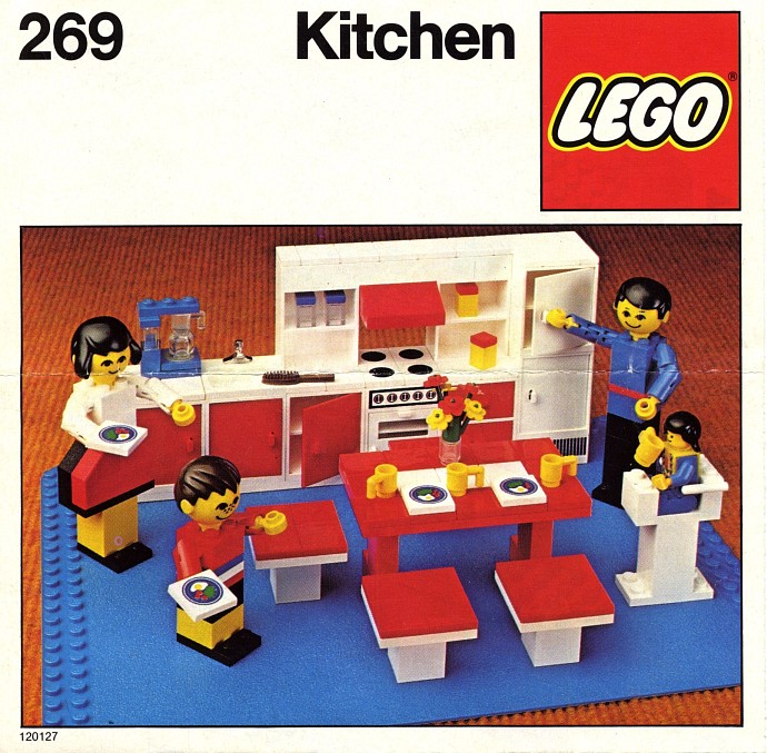 Конструктор LEGO (ЛЕГО) Homemaker 269 Kitchen