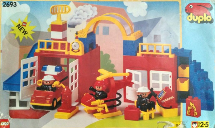 Конструктор LEGO (ЛЕГО) Duplo 2693 Fire Station