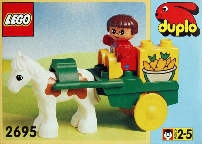 Конструктор LEGO (ЛЕГО) Duplo 2695 Pony Carriage