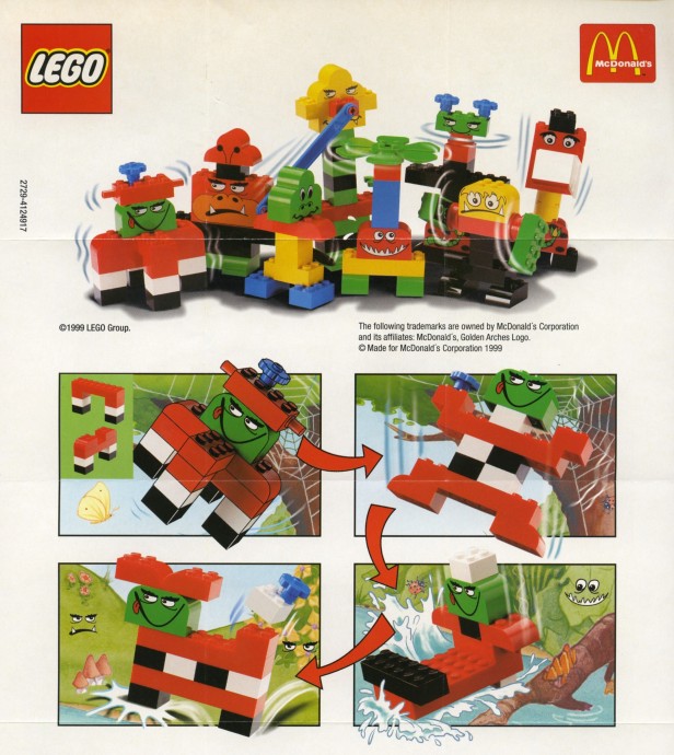 Конструктор LEGO (ЛЕГО) Basic 2729 Quattro Leg