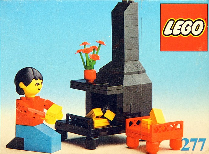 Конструктор LEGO (ЛЕГО) Homemaker 277 Fireplace