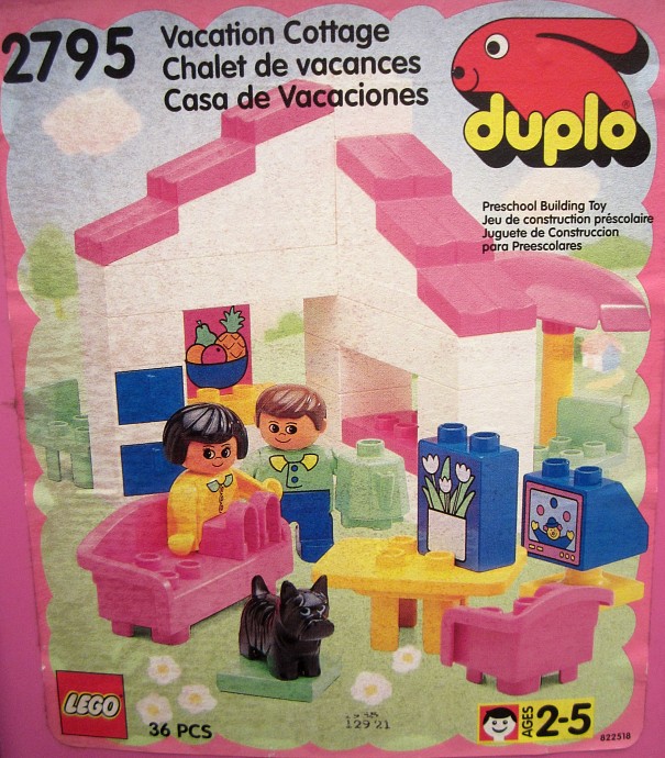 Конструктор LEGO (ЛЕГО) Duplo 2795 Playhouse Bucket