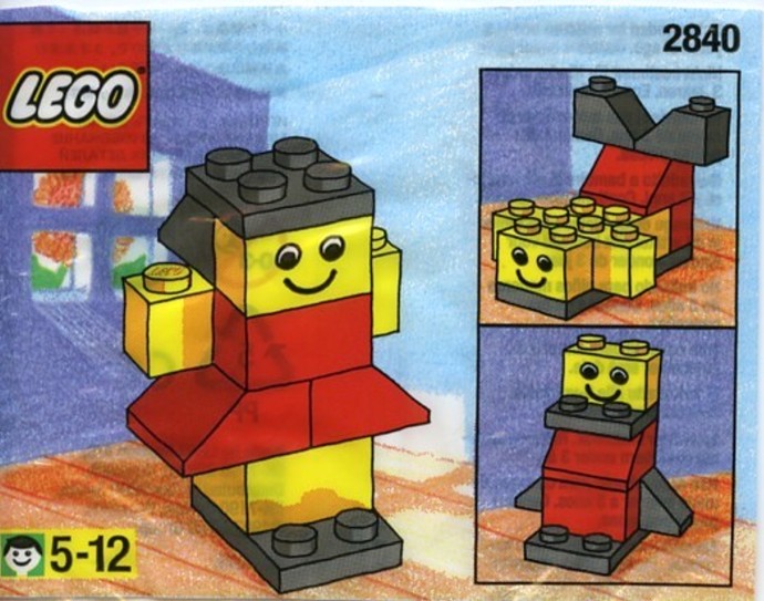 Конструктор LEGO (ЛЕГО) Basic 2840 Girl