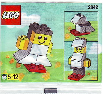 Конструктор LEGO (ЛЕГО) Basic 2842 Girl