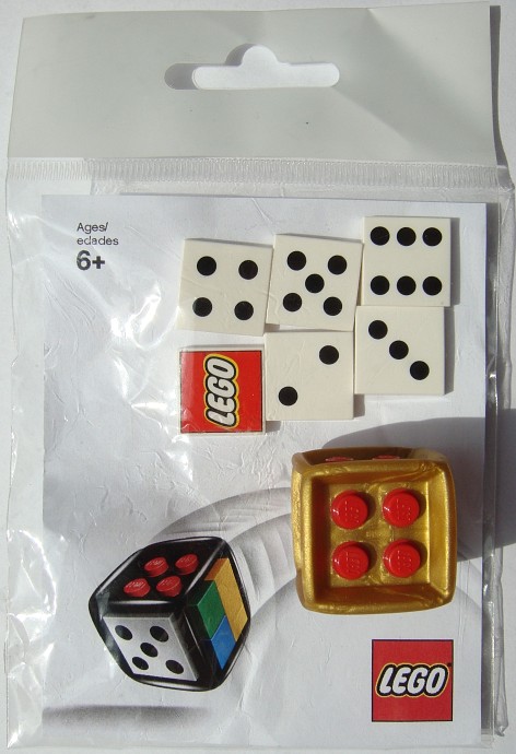 Конструктор LEGO (ЛЕГО) Games 2853588 Promo Goldener Würfel (Golden dice)