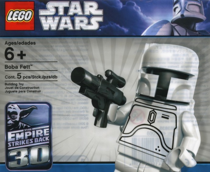 Конструктор LEGO (ЛЕГО) Star Wars 2853835 White Boba Fett Figure