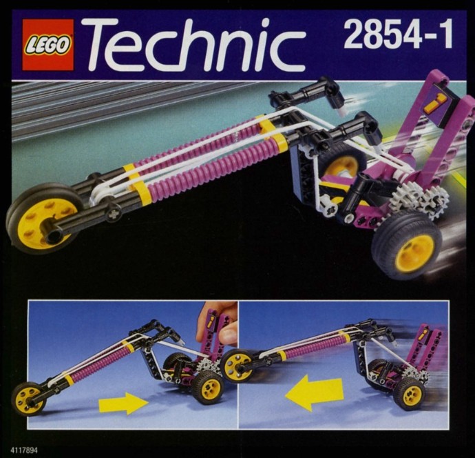 Конструктор LEGO (ЛЕГО) Technic 2854 Bungee Chopper