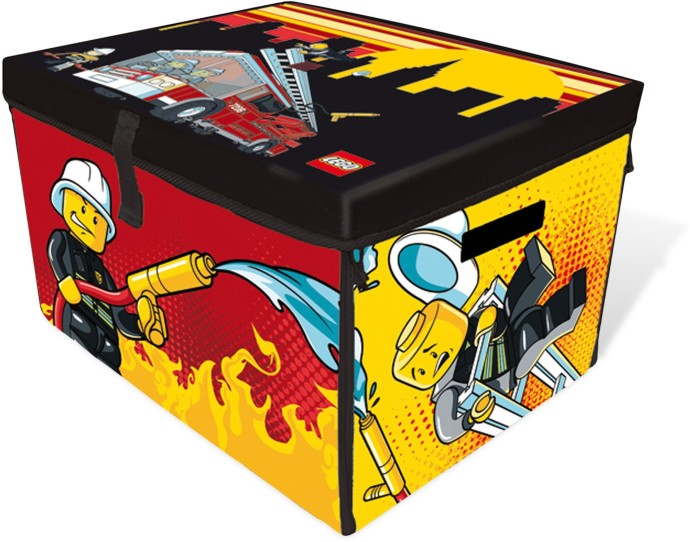 Конструктор LEGO (ЛЕГО) Gear 2856200 Firefighter ZipBin Large Storage Toy Box