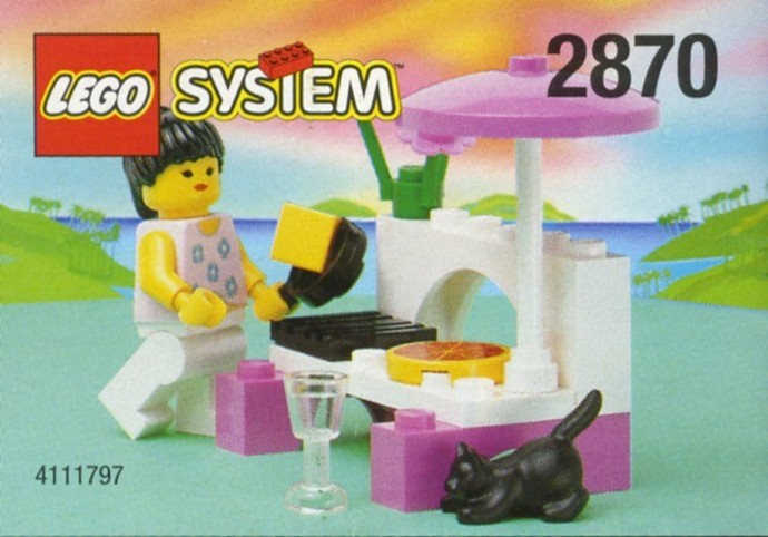 Конструктор LEGO (ЛЕГО) Town 2870 Paradisa Barbeque