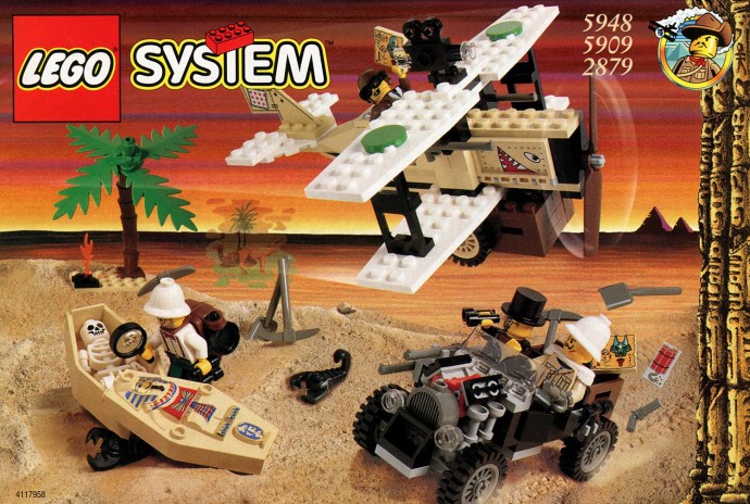 Конструктор LEGO (ЛЕГО) Adventurers 2879 Desert Expedition
