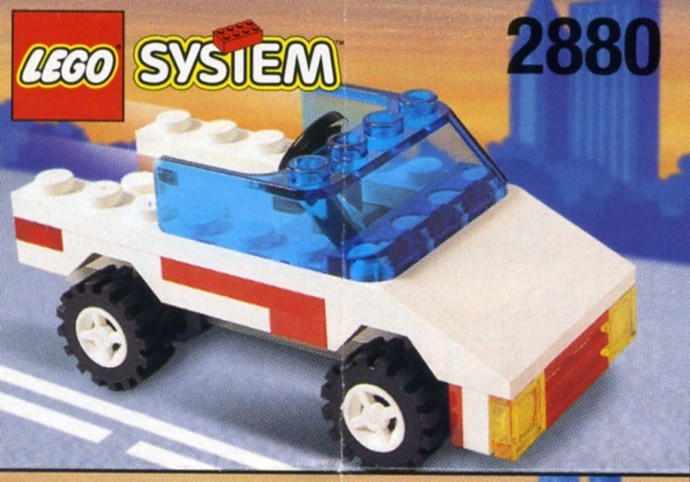Конструктор LEGO (ЛЕГО) Town 2880 Open-Top Jeep