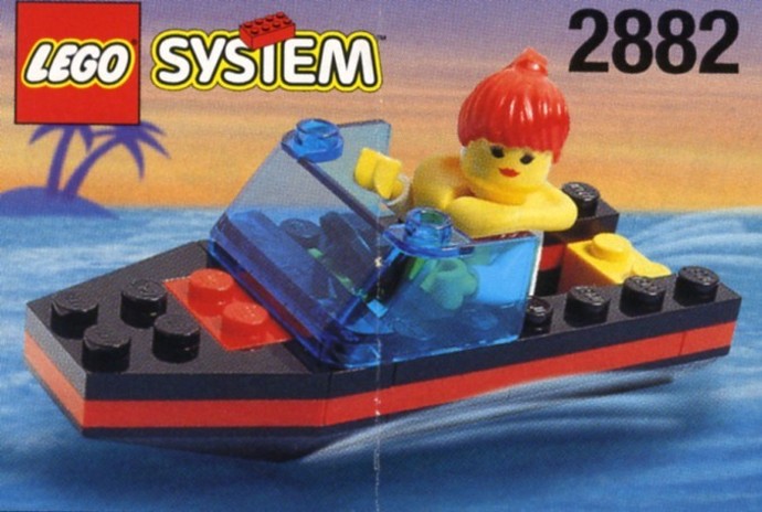 Конструктор LEGO (ЛЕГО) Town 2882 Speedboat