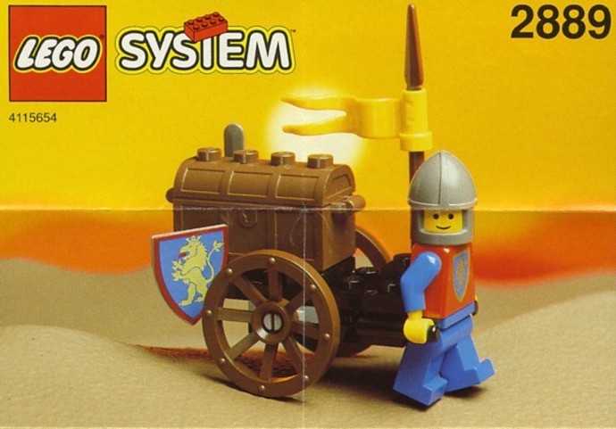 Конструктор LEGO (ЛЕГО) Castle 2889 Treasure Cart