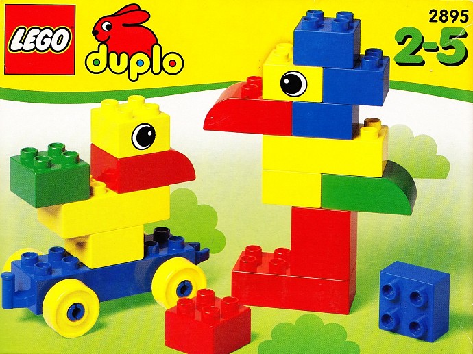 Конструктор LEGO (ЛЕГО) Duplo 2895 Rooster on Wheels