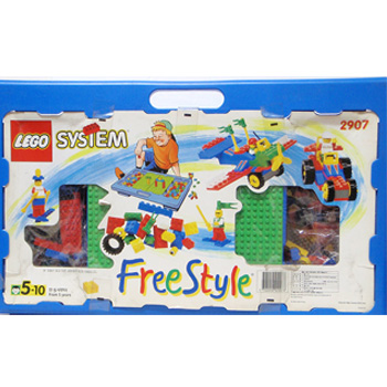 Конструктор LEGO (ЛЕГО) Freestyle 2907 Play Desk Set, Blue