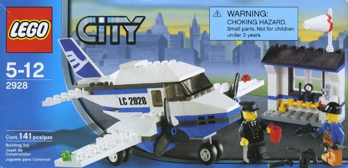 Конструктор LEGO (ЛЕГО) City 2928 City In-Flight 2006