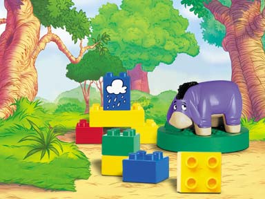 Конструктор LEGO (ЛЕГО) Duplo 2977 Eeyore and the Little Raincloud