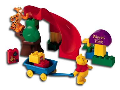 Конструктор LEGO (ЛЕГО) Duplo 2985 Tigger's Slippery Slide