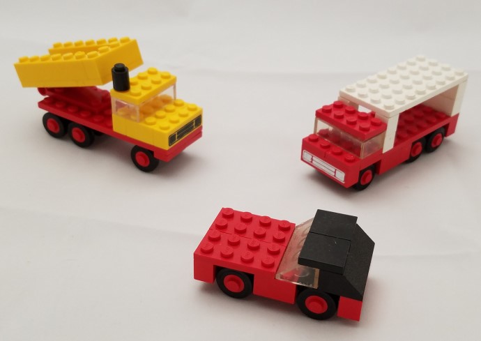Конструктор LEGO (ЛЕГО) Samsonite 3 Mini-Wheel Model Maker No. 3 (Kraft Velveeta)