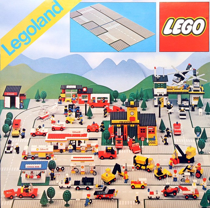 Конструктор LEGO (ЛЕГО) Town 300 Road Plates, Junction