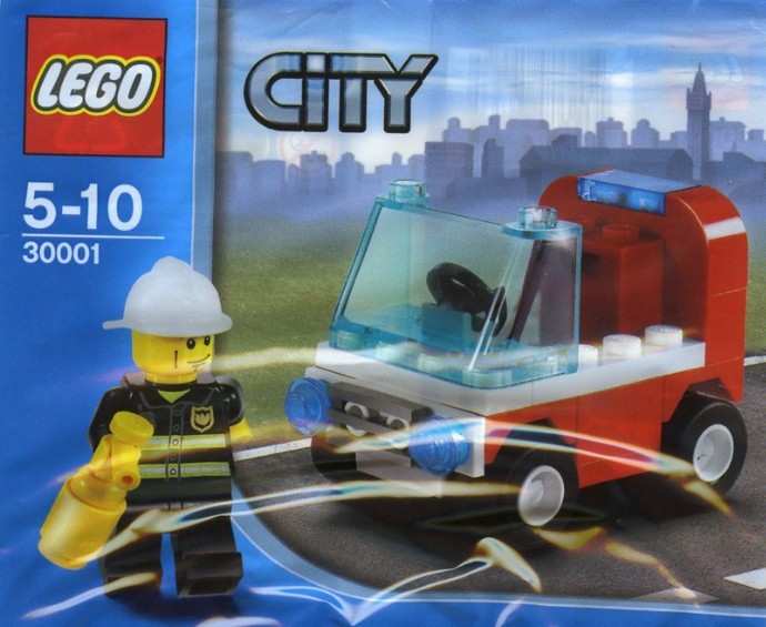 Конструктор LEGO (ЛЕГО) City 30001 Fireman's Car