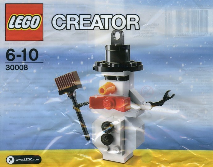 Конструктор LEGO (ЛЕГО) Creator 30008 Snowman