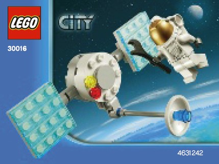 Конструктор LEGO (ЛЕГО) City 30016 Satellite