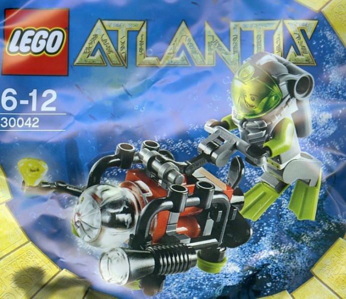 Конструктор LEGO (ЛЕГО) Atlantis 30042 Mini Sub