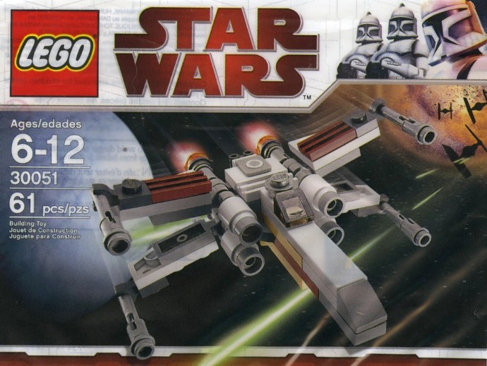 Конструктор LEGO (ЛЕГО) Star Wars 30051 Mini X-wing