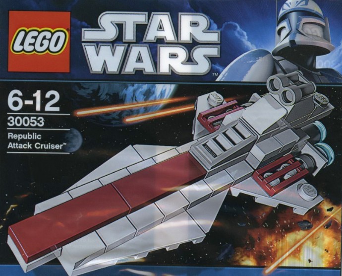 Конструктор LEGO (ЛЕГО) Star Wars 30053 Republic Attack Cruiser