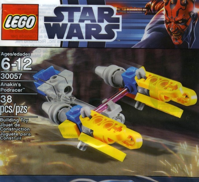 Конструктор LEGO (ЛЕГО) Star Wars 30057 Anakin's Podracer